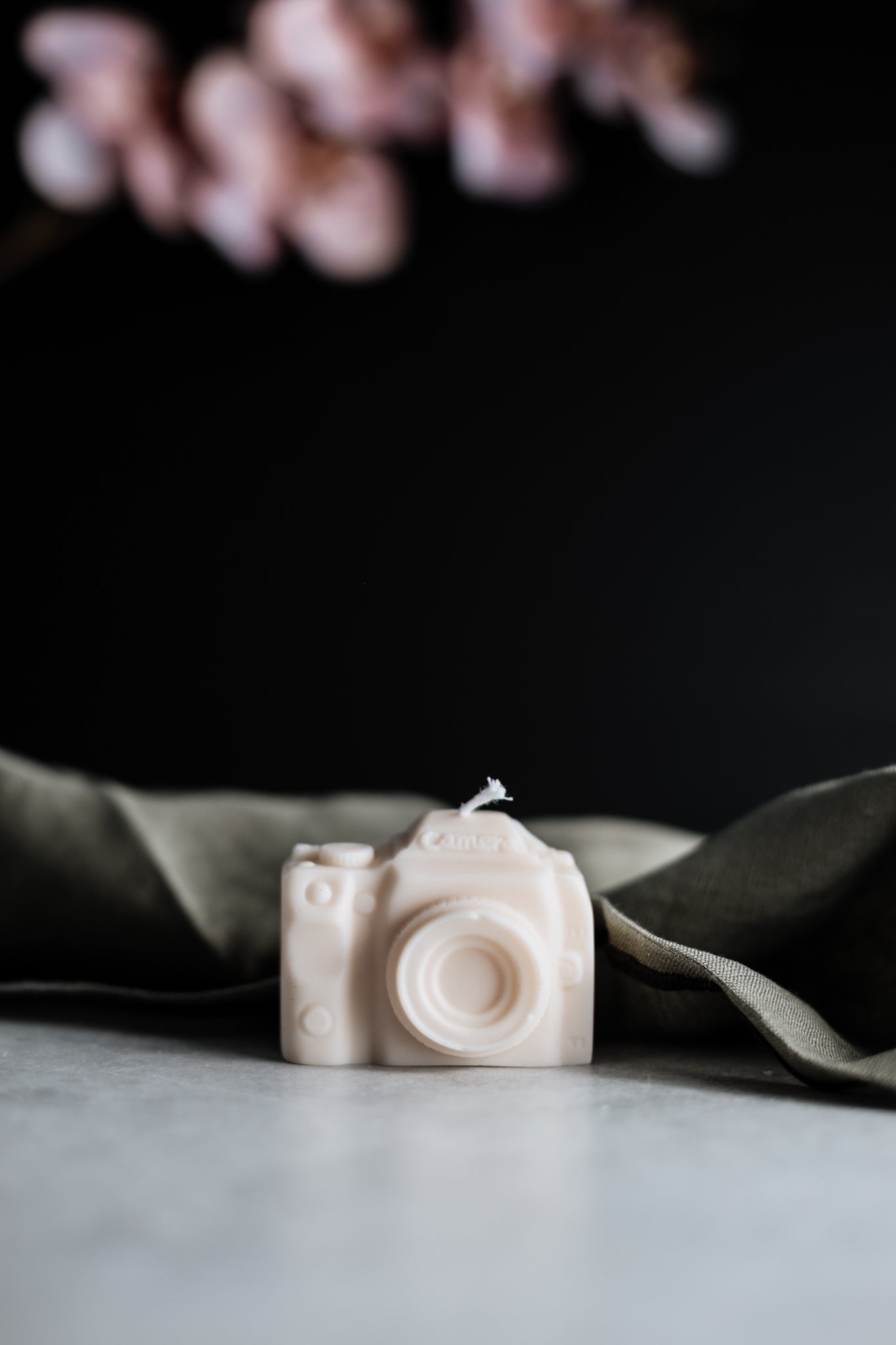 Little camera Candle
