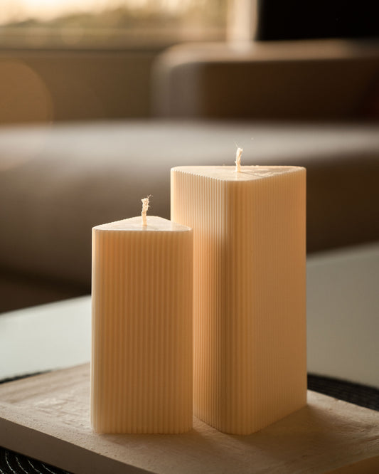 Helix Pillar candles
